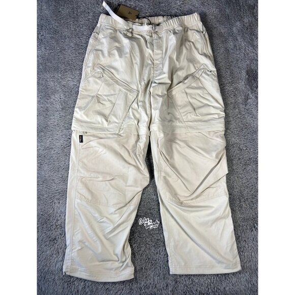 Nike ACG Smith Summit Convertible Cargo Pants Size XL Men Light Bone DN3943-104